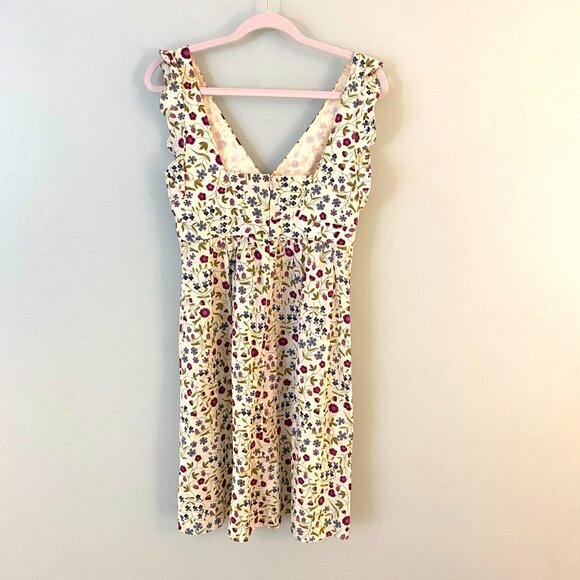 Theory Tessania Floral Cotton Midi Sundress - Picture 4 of 4